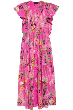 Cynthia Rowley Malta kaftan-kjole
