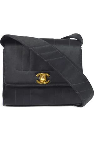 CHANEL Quiltet Mademoiselle crossbody-taske fra 1992