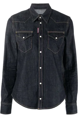 Dsquared2 Klassisk denimskjorte