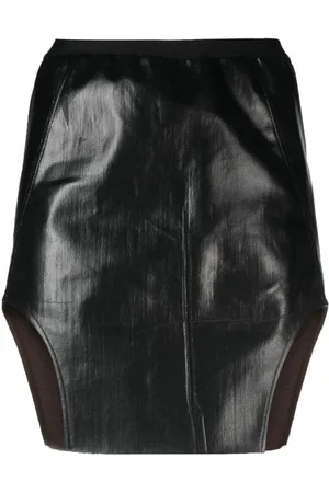 Rick Owens Højtaljede shorts med høj talje