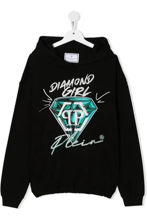 Philipp Plein Hættetrøje med diamant-logotryk