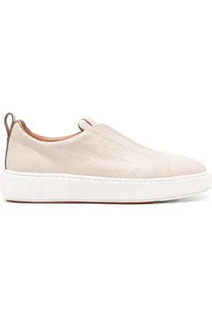 santoni Barscy sneakers i læder med logotryk