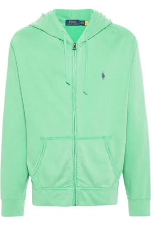 Ralph Lauren Hættetrøje med lynlås og Polo Pony-motiv