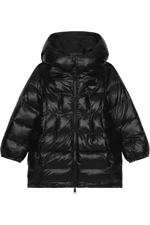 Dolce & Gabbana Dynefrakke med hætte