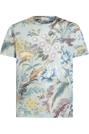 Etro T-shirt med blomstertryk