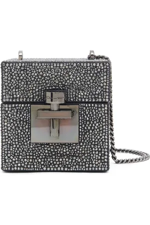 Oscar de la Renta Alibi Cube krystaludsmykket taske