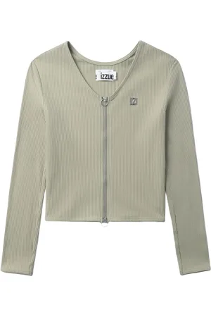 Izzue Cardigan med logoplade