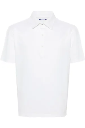 Jacob Cohen Polo i piqué med broderet logo