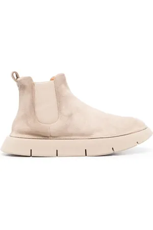 MARSÈLL Slip-on støvler i ruskind med rund tå