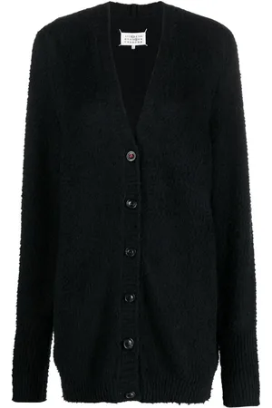 Maison Margiela Piled cardigan med V-hals
