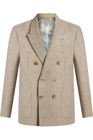 Etro Dobbeltradet blazer med spidsrevers