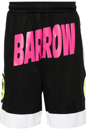 BARROW Træningsshorts med logotryk