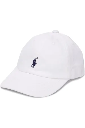 Ralph Lauren Kasket med broderet logo og paneler