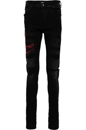 AMIRI Skinny-jeans med slitageeffekt