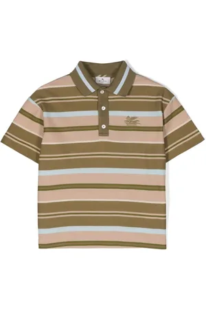Etro Stribet skjorte med Pegaso-motiv