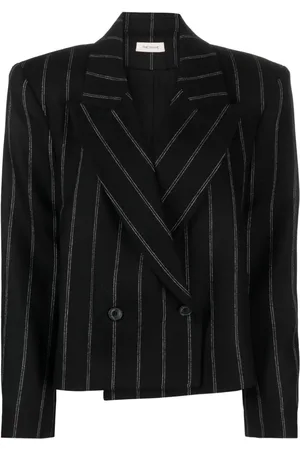 The Mannei Stribet dobbeltradet blazer