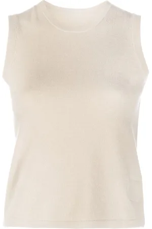 Frenckenberger Strikket tanktop i kashmir