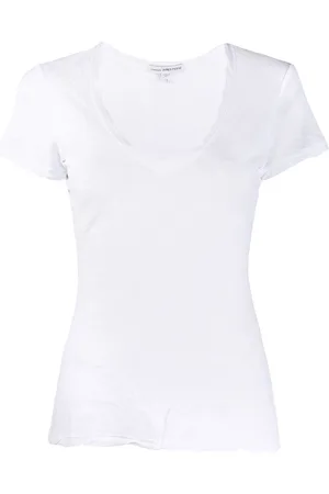 James Perse T-shirt med tvistet søm