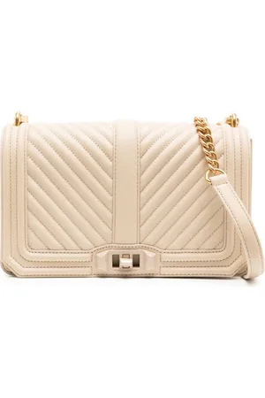 Rebecca Minkoff Love crossbody-taske i læder