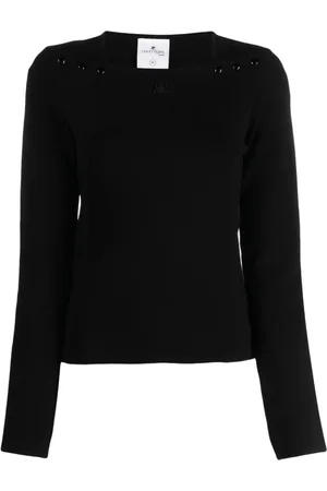 Courrèges Sweatshirt med broderet logo