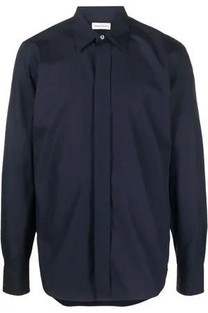 Alexander McQueen Skjorte med skjult lukning