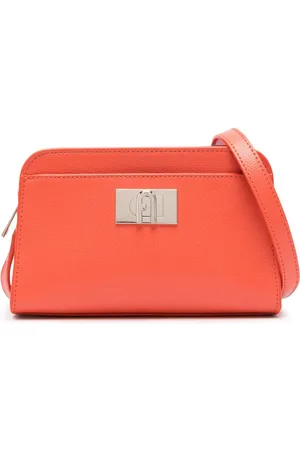 Furla 1927 taske med grynet læder