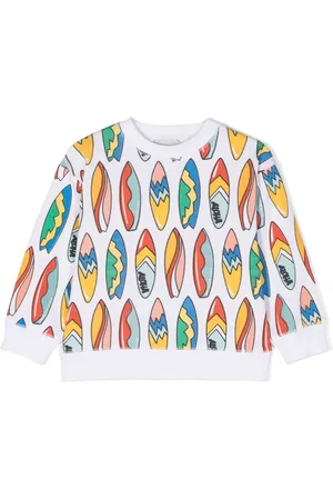 Stella McCartney T-shirt med surfboard-tryk