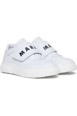 Marni Sneakers i læder med logotryk
