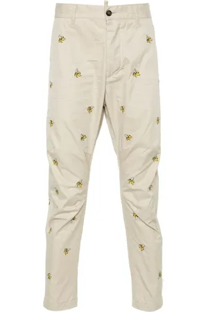 Dsquared2 Chinos med frugtbroderi
