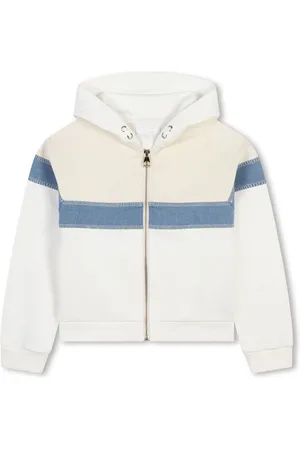 Chloé Hættetrøje med lynlås og colourblocking