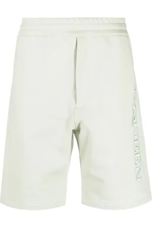 Alexander McQueen Bermuda-shorts med broderet logo