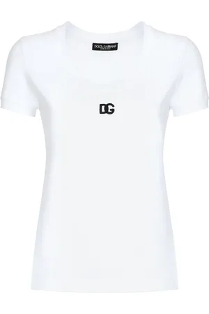 Dolce & Gabbana T-shirt med broderet logo