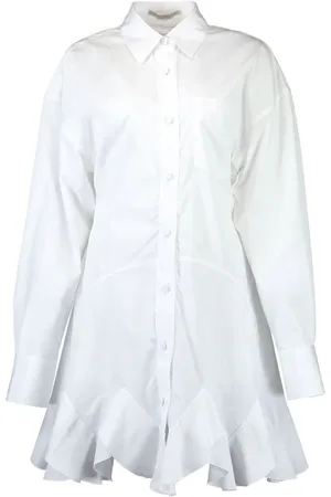Stella McCartney Kort godet skjortekjole