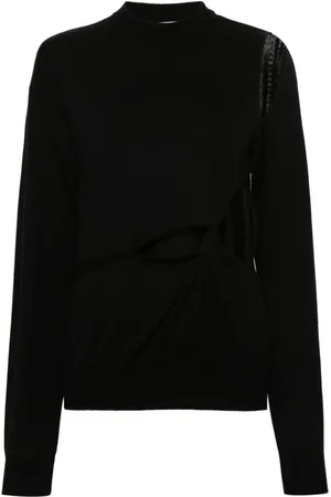 Sportmax Trøje med udskæringsdetalje