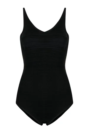 CFCL Ribstrikket bodysuit med V-hals