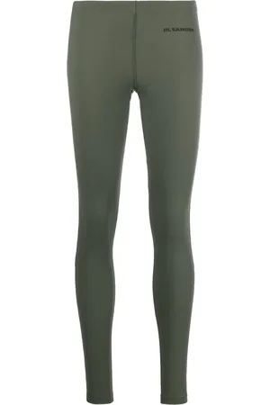 Jil Sander Leggings med logotryk