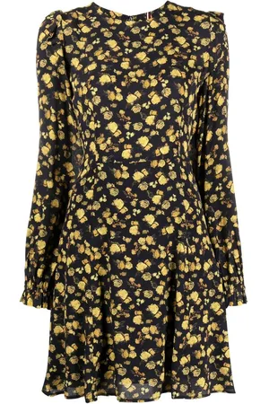 Tommy Hilfiger Kort Moss rose-kjole i crepe