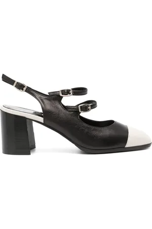 Carel 60 mm Papaya slingback-pumps