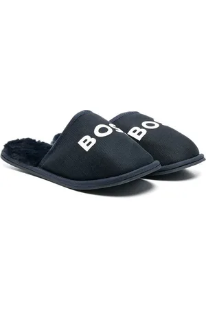 HUGO BOSS Polstrede sandaler med logotryk