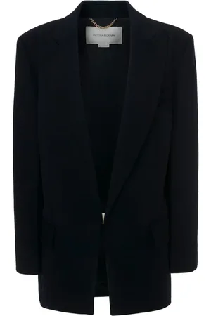 Victoria Beckham Blazer med spids revers