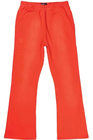 Purple Brand Joggingbukser i fleece med præget logo
