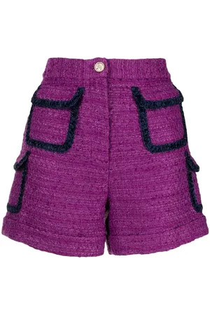 Edward Achour Paris Shorts i tweed