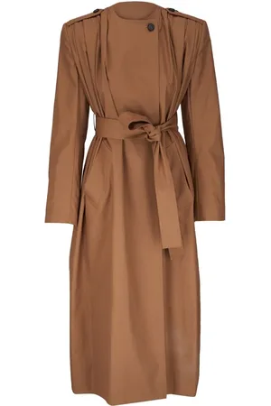 Khaite Minnler trenchcoat med bælte