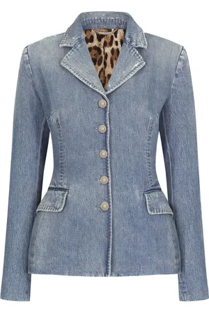 Dolce & Gabbana Struktureret denimjakke