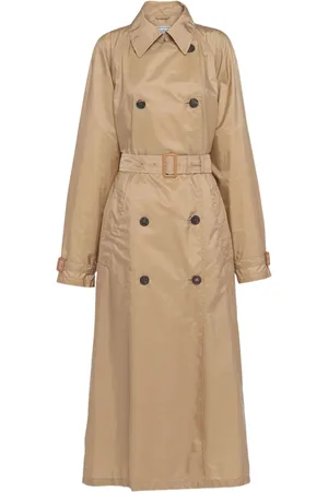 Prada Re-Nylon trenchcoat med bælte