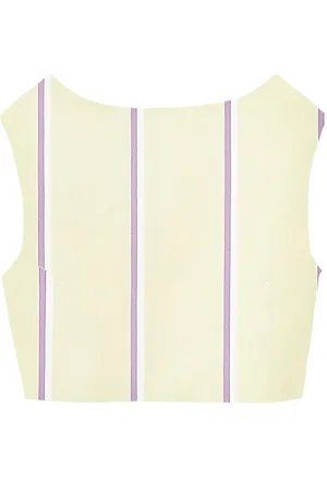 Destree Cropped Richard top med striber
