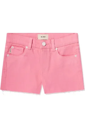 DL1961 Kids Lucy denimshorts med råt snit