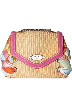 Puccini Tressage taske med logoplade