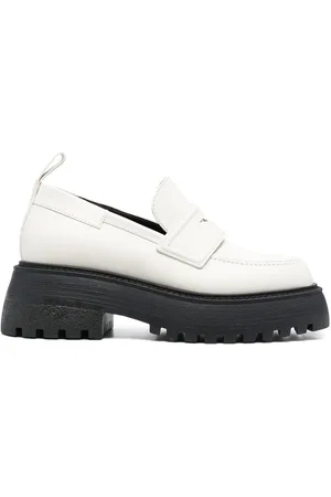 3Juin Loafers i læder med plateau (40mm)