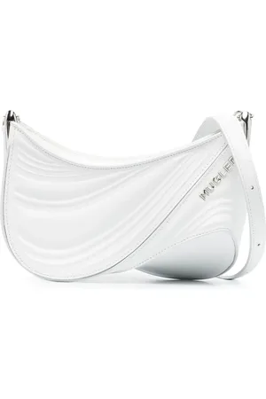 MUGLER Lille præget Spiral Curve 01 crossbody-taske